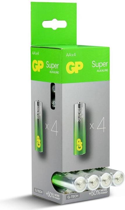 Produktbild GP Batteries LR6 40er-PAK GP Super Alkaline (G-TECH) Spenderbox (40 Stk., AA)