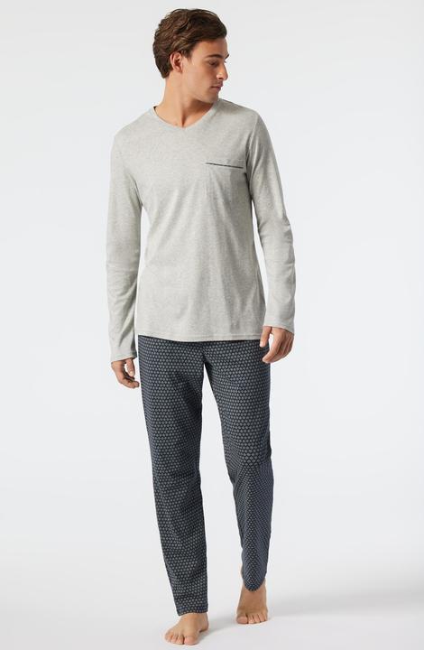 Produktbild Schiesser Fine Interlock Schlafanzug Langarm (M)