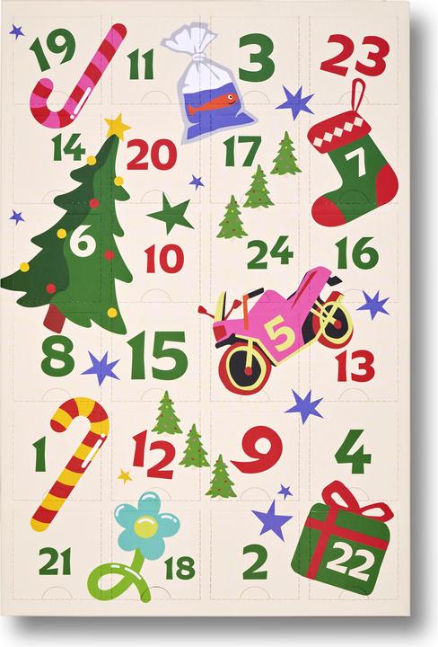 Actual product image Happy Socks 24-Pack Advent Calendar Gift Set (36 - 40)