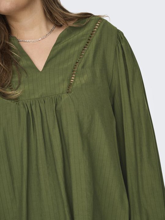 Immagine prodotto Only Vestibilità regolare Scollo a V Polsini elasticizzati Maniche a sbuffo Top Top (46)