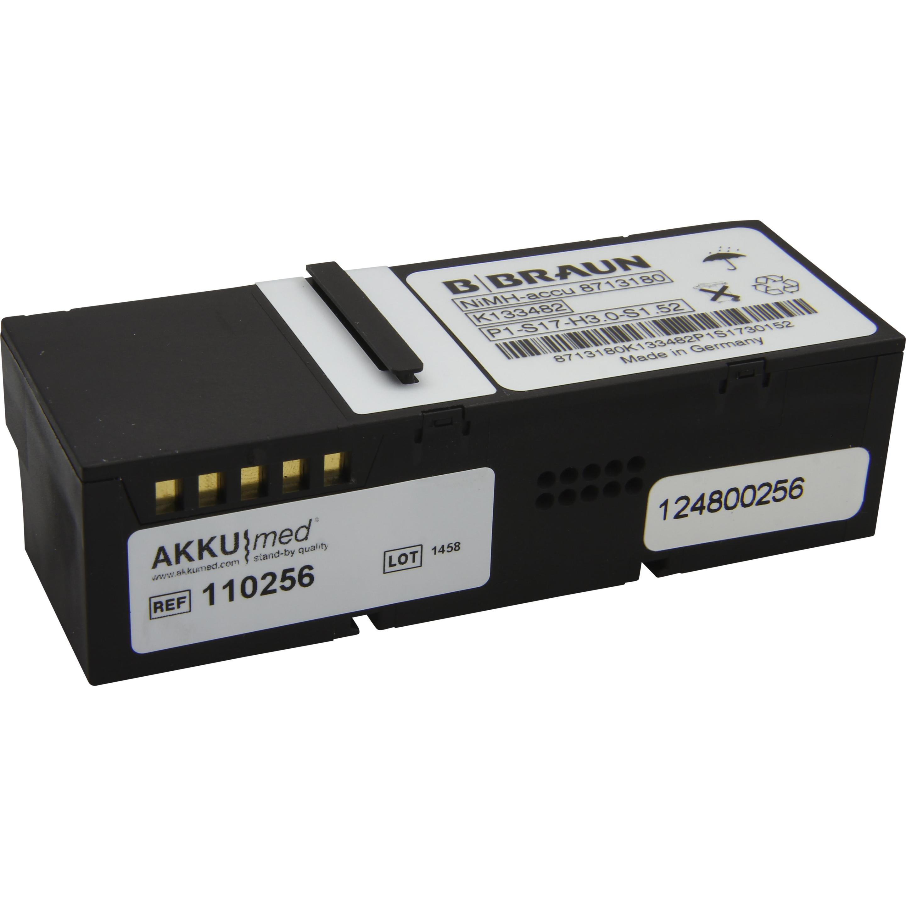 Braun Original NiMH Akku Perfusor, Infusomat Space - Typ 8713180, 34520856 (2100 mAh), Batterien + Akkus