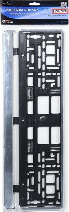 Immagine prodotto Compass Numero di targa CHROME STRIP