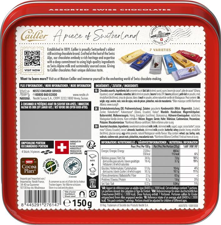 Actual product image Cailler Napolitains (292 g)