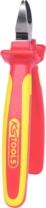 Actual product image KS Tools ERGOTORQUE VDE diagonal side cutter (160 mm)