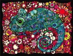 Produktbild ColorVelvet Malbuch „Samtchamäleon“ 47 x 35 cm
