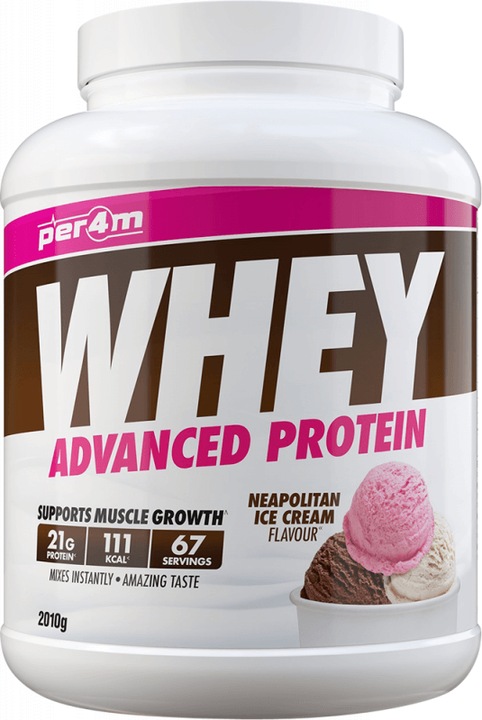 Actual product image Per4m Whey Advanced Protein (Neapolitan Ice Cream, 1 pcs., 2010 g)