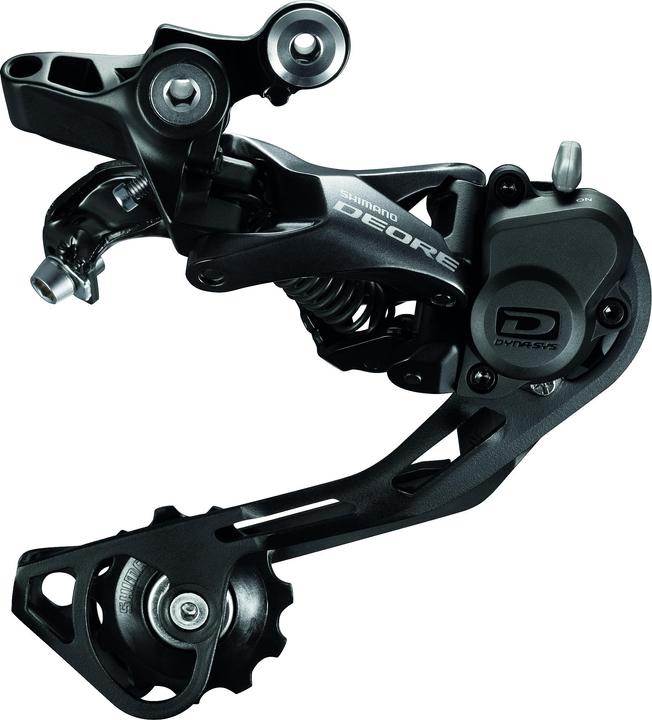 Shimano Deore MTB RD-M6000 Shadow+ achterderailleur 10s SGS (10-voudig)