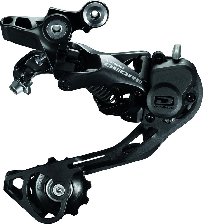 Actual product image Shimano Deore MTB RD-M6000 Shadow+ rear derailleur 10s SGS (10-speed)