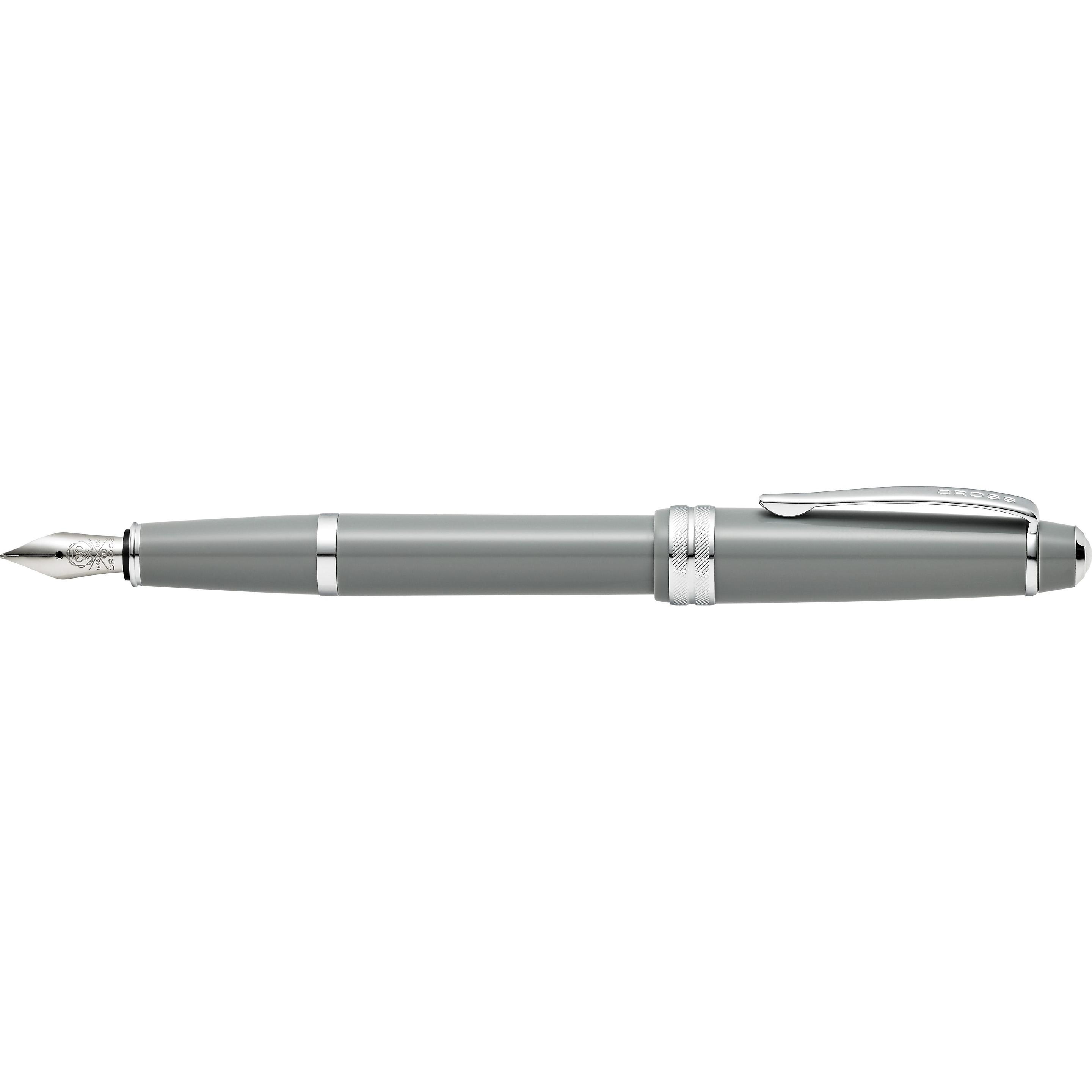 Cross, Schreibstifte, Füllfederhalter Bailey Light Grau-Lack M-Feder Geschenkbox (Grau-Lack, 1 x)