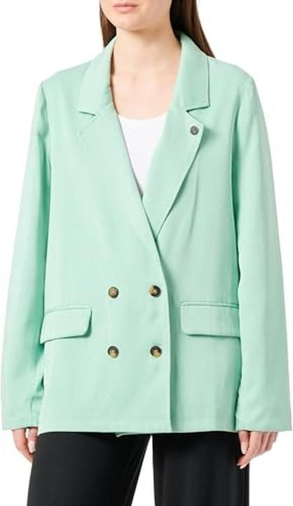 Dreimaster Vintage Damesblazer mit Knopfreihen, fluweelzachte handgreep, ankermotief (L)