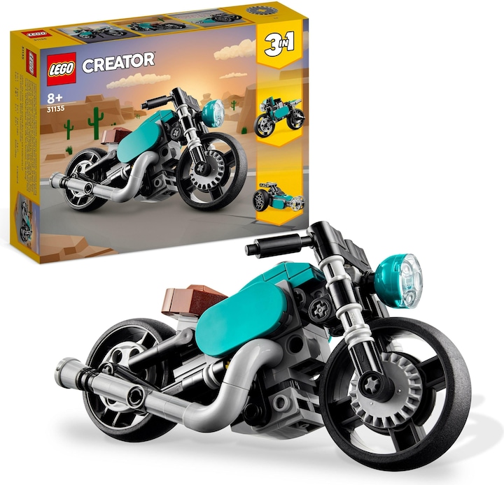 Actual product image LEGO Vintage motorbike (31135, LEGO Creator 3-in-1)