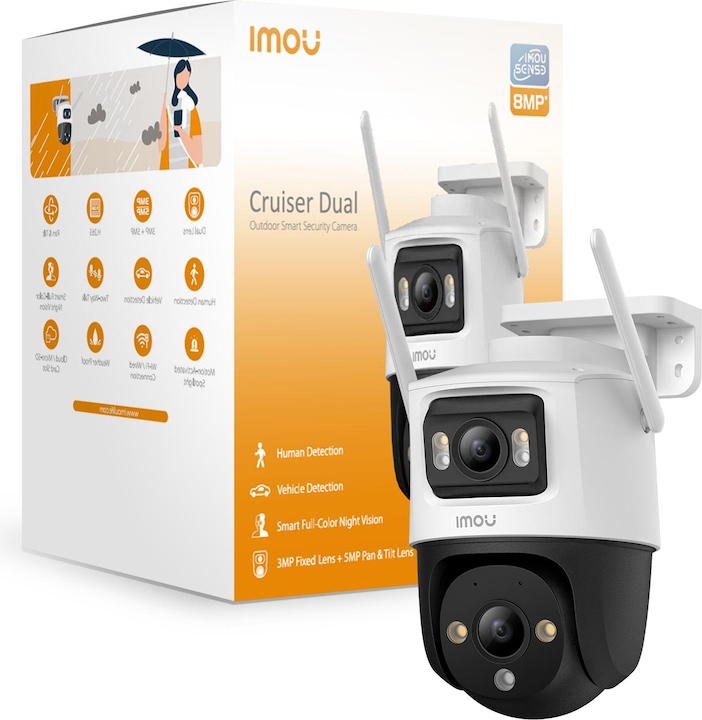 Immagine prodotto Imou Cruiser Dual (2304 x 1296 Pixels)