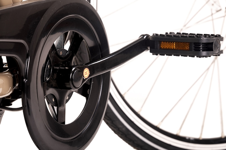 Actual product image Hollandia Women's e-city bike 28" Optima Basic Brown 7 gears (50 cm)