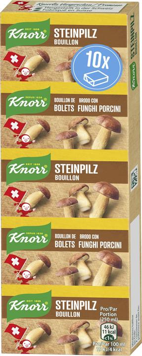 Actual product image Knorr Bouillon de bolets barre cubes pour soupes