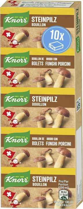 Image du produit Knorr Bouillon de bolets barre cubes pour soupes