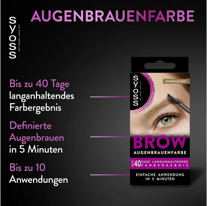 Actual product image Syoss Eyebrow Kit (Fair-haired man)