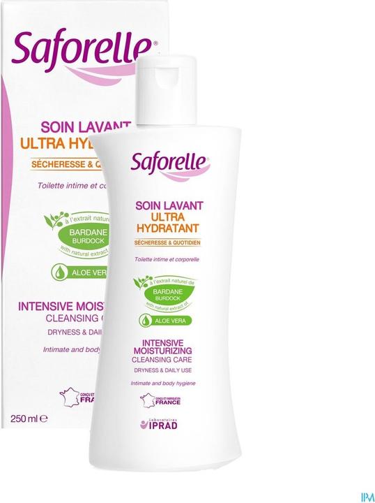 Produktbild Saforelle Intensive Moisturizing Cleansing Care for Dryness and Daily Use 250ml (250 ml)