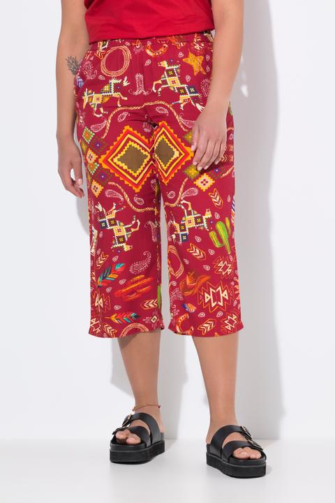 Immagine prodotto Angel of Style Pantaloni con taglio della gamba ampio e dritto e fantasia in stile western (46)