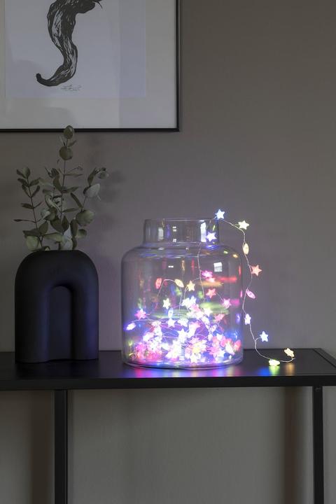 Produktbild Konstsmide 6435-190 LED Sternenlichterkette, 90 warm weisse Dioden (4.50 m)