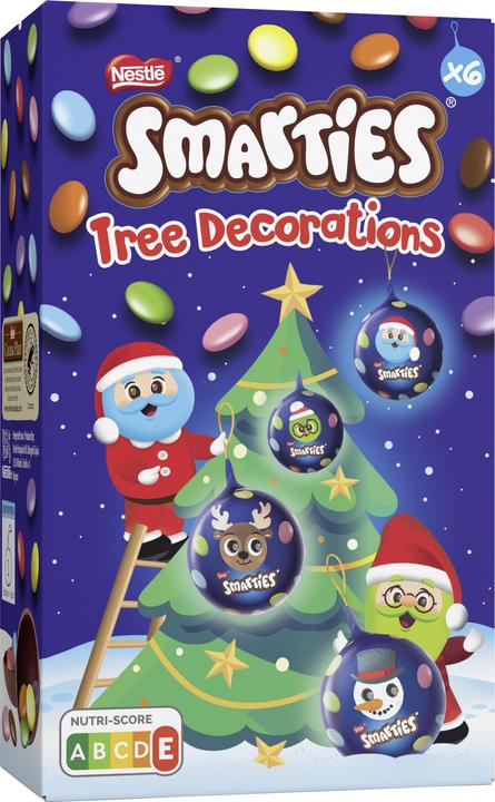 Image du produit Smarties Décoration Arbre de Noël (125 g)