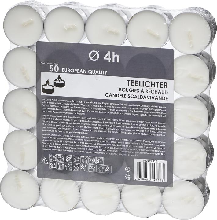 Produktbild Balthasar Teelichte (50 Stk.)