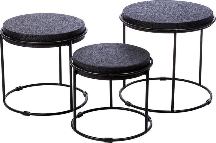 Image du produit Casablanca by Gilde Rotonda-Sidetable-Black