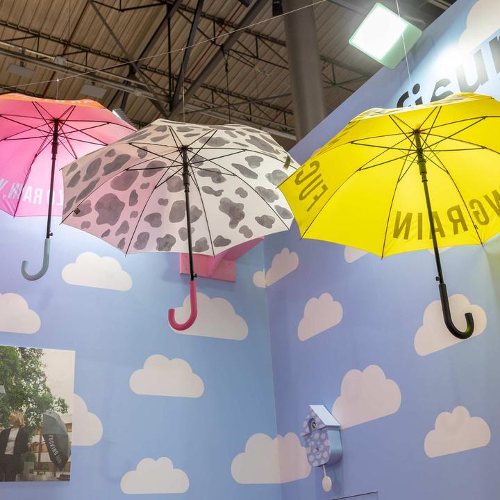 Actual product image Fisura Stockschirm Rain, welcome back