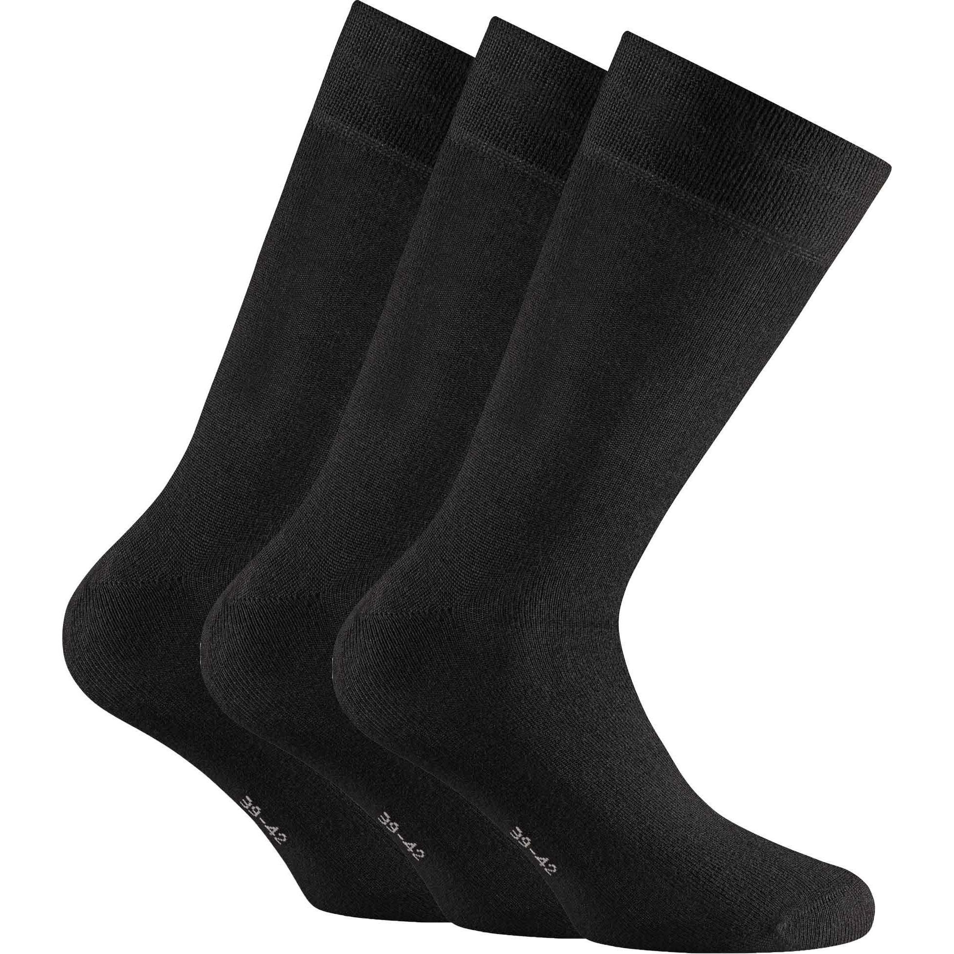Thumbnail - Rohner, Unisex, Socken, WO/CO, Schwarz, (Einzelpack, 35 - 38)