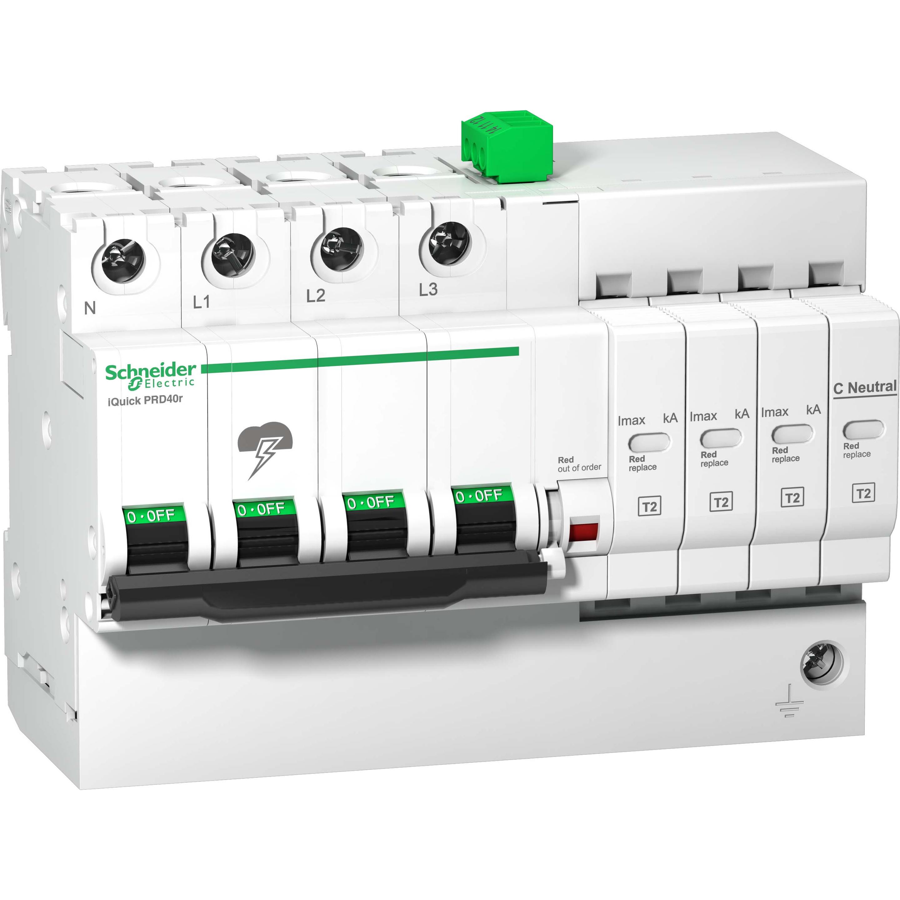 Schneider Electric, Überspannungsschutz, iQuick PRD40r ÜSS