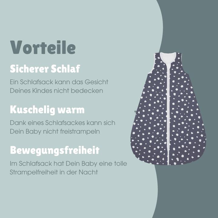 Produktbild Emma & noah Schlafsack 2.5 TOG (110 cm, 2.5 TOG, 3-Jahreszeiten)