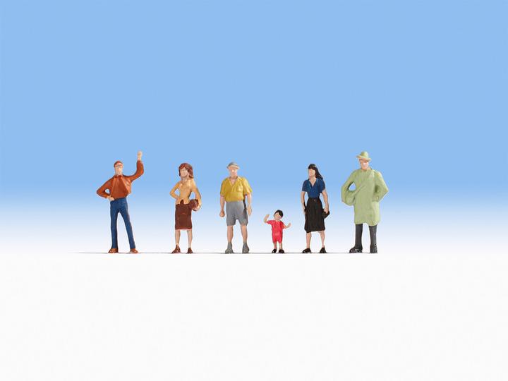 Produktbild Noch 18100 H0 Figuren Passanten