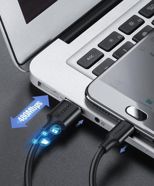 Produktbild Ugreen USB A – Micro USB (1.50 m, USB 2.0)