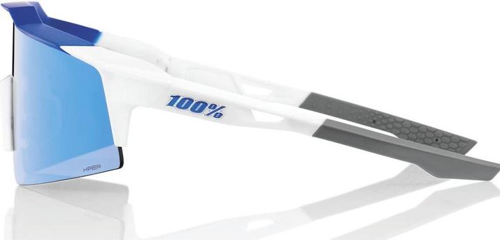 Actual product image 100% Speedcraft SL Matte Shine (Mat White, Metallic Blue, HiPer blue)