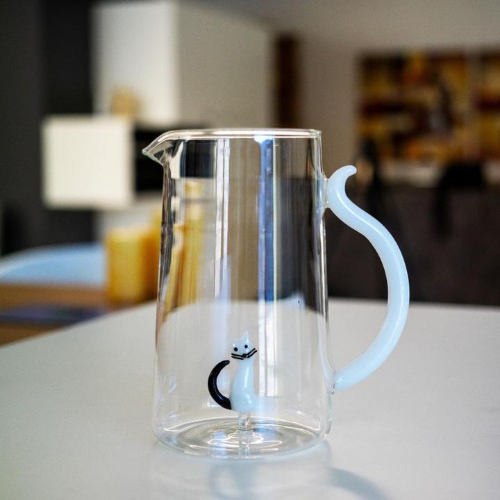 Produktbild Easy Life Krug aus Borosilikatglas Katze