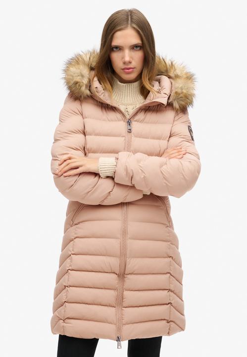 Produktbild Superdry daunenjacke id fuji faux fur (M)