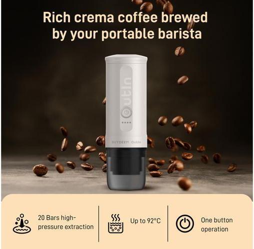 Produktbild Buydeem Reisekaffeemaschine Nano Kapseln (0.08 l)