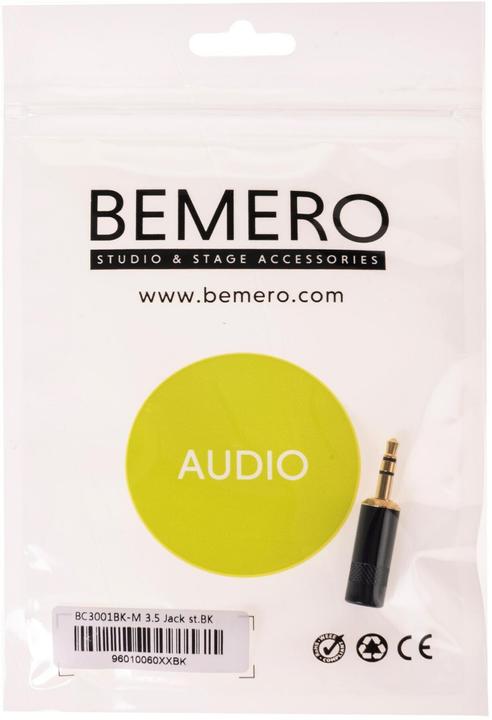 Immagine prodotto Bemero Spina Jack BC3001BK-M