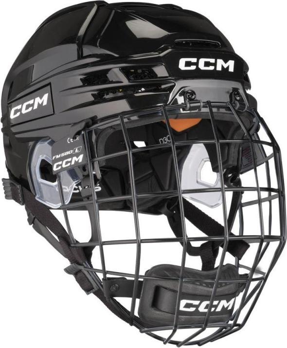 Produktbild CCM Tacks 720 SR Hockeyhelm mit Käfig (Rot, S) (S)