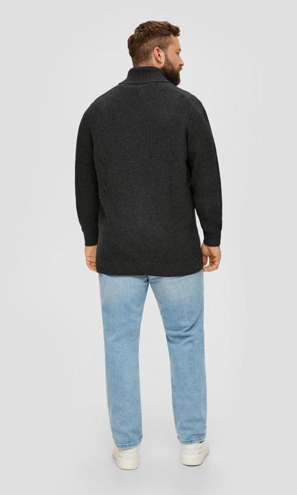Produktbild s.Oliver Strickpullover Strickpullover aus Wollmix (XXL)