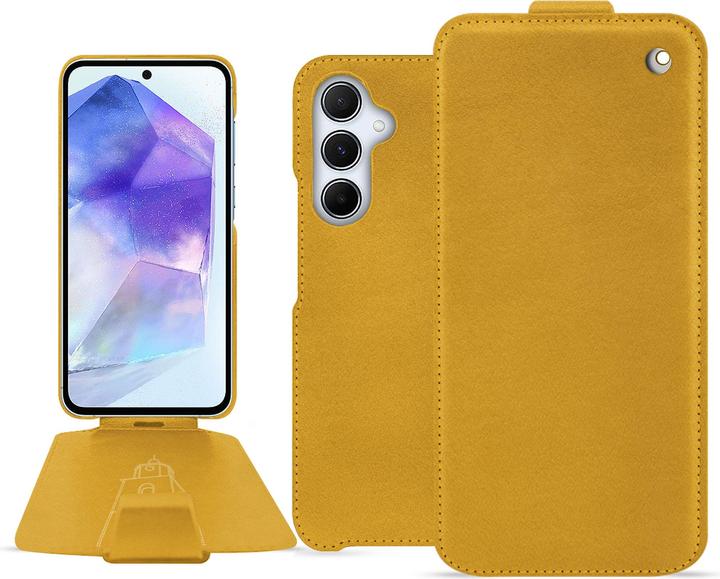 Produktbild Noreve Lederschutzhülle vertikal (Samsung Galaxy A55)