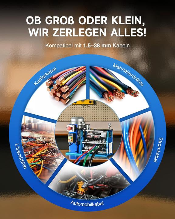 Image du produit Creworks Kabelabisoliermaschine