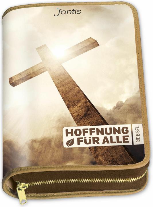 Hoffnung für alle. Die Bibel - Bibelhülle "Crossroad" (German, Fontis - Fountain Basel, 2016)