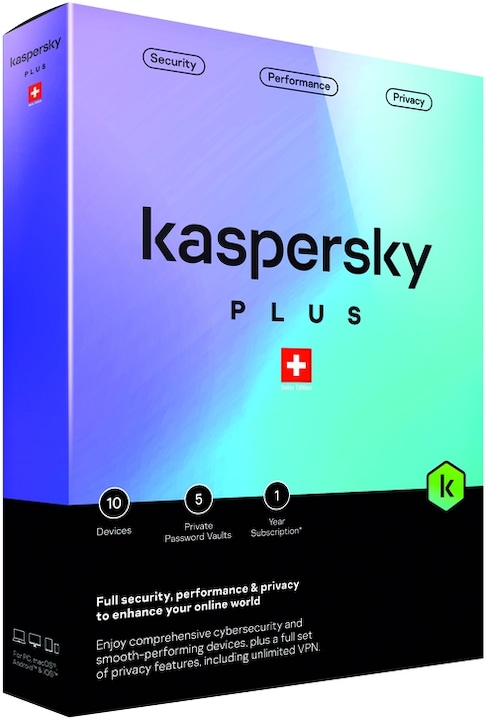 Actual product image Kaspersky Plus (10 PC) (10 User, 12 months)
