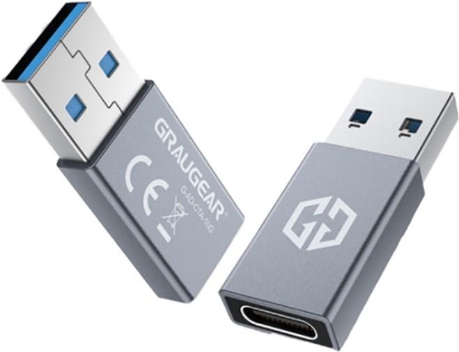 Image du produit Graugear Adaptateur USB 3.2 Type-C vers Type-A (USB 3.2 Gen 2)