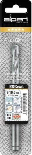 Actual product image Alpen Twist Drill HSS Cobalt (4 mm)