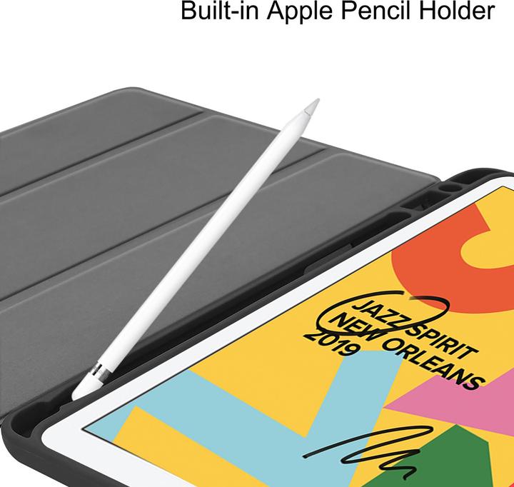 Produktbild Cazy Premium Smart Hülle Kompatibel mit iPad 2021 (9th Gen)/2020 (8th Gen)/iPad 2019 (7th Gen) - Schutz (iPad 2021 (9. Gen), iPad 2019 (7. Gen), iPad 2020 (8. Gen))