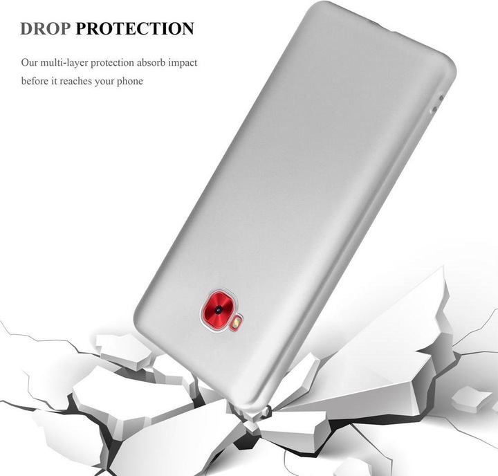 Produktbild Cadorabo TPU Matt Metallic Cover (Asus Zenfone 4 Selfie Pro)