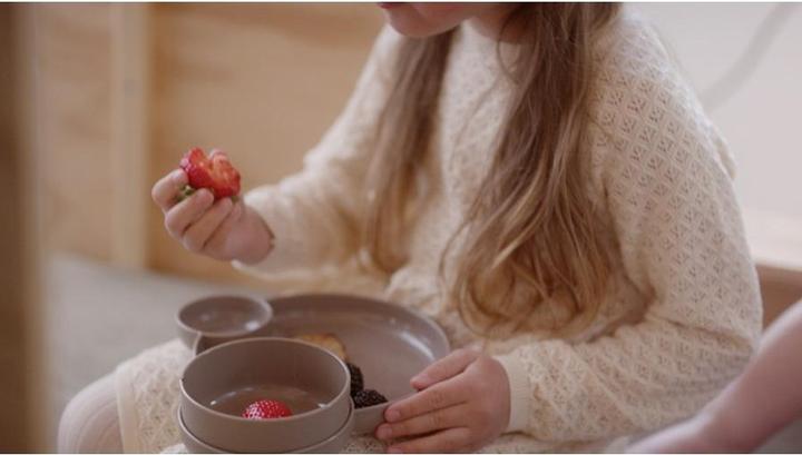 Actual product image dantoy Tiny Bio dining set i.GB gr-br.