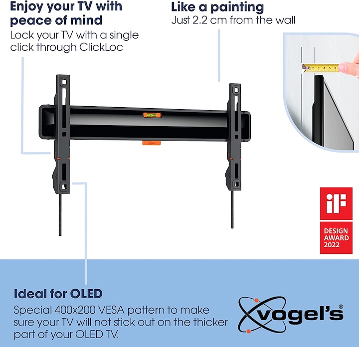 Actual product image Vogels TVM 3405 SP (Wall, 77", 50 kg)