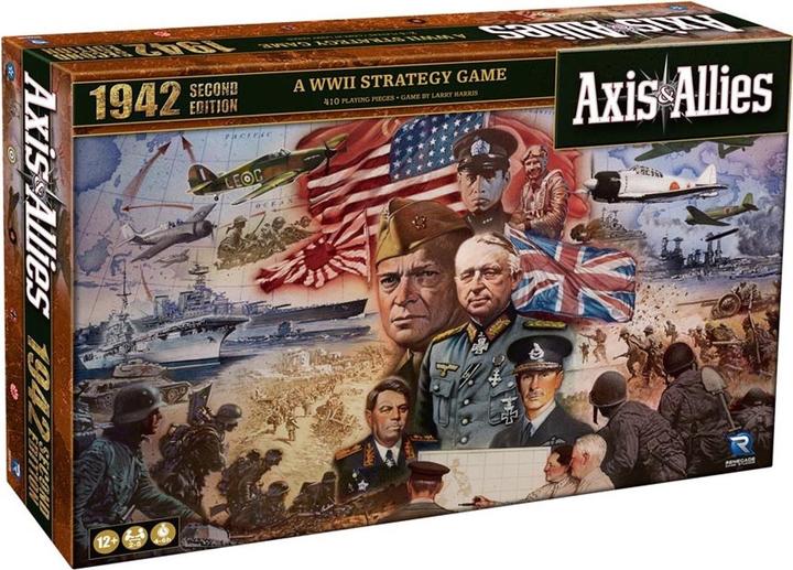Produktbild Asmodée Axis & Allies - 1942 2nd Edition (RGD02554) (Englisch, 2 - 5 Spieler)